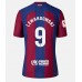 Günstige Barcelona Robert Lewandowski #9 Heim Fussballtrikot 2023-24 Kurzarm